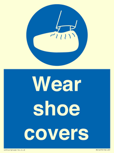 Wear shoe covers